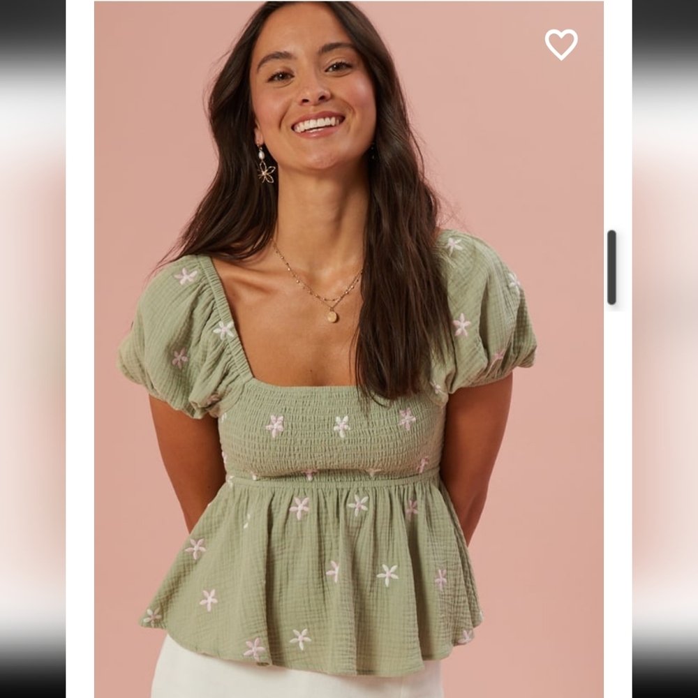 Altar'd State Babydoll top
